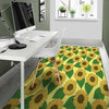 Yellow Sunflower Floor Mat-grizzshop