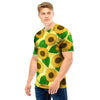 Yellow Sunflower Men T Shirt-grizzshop