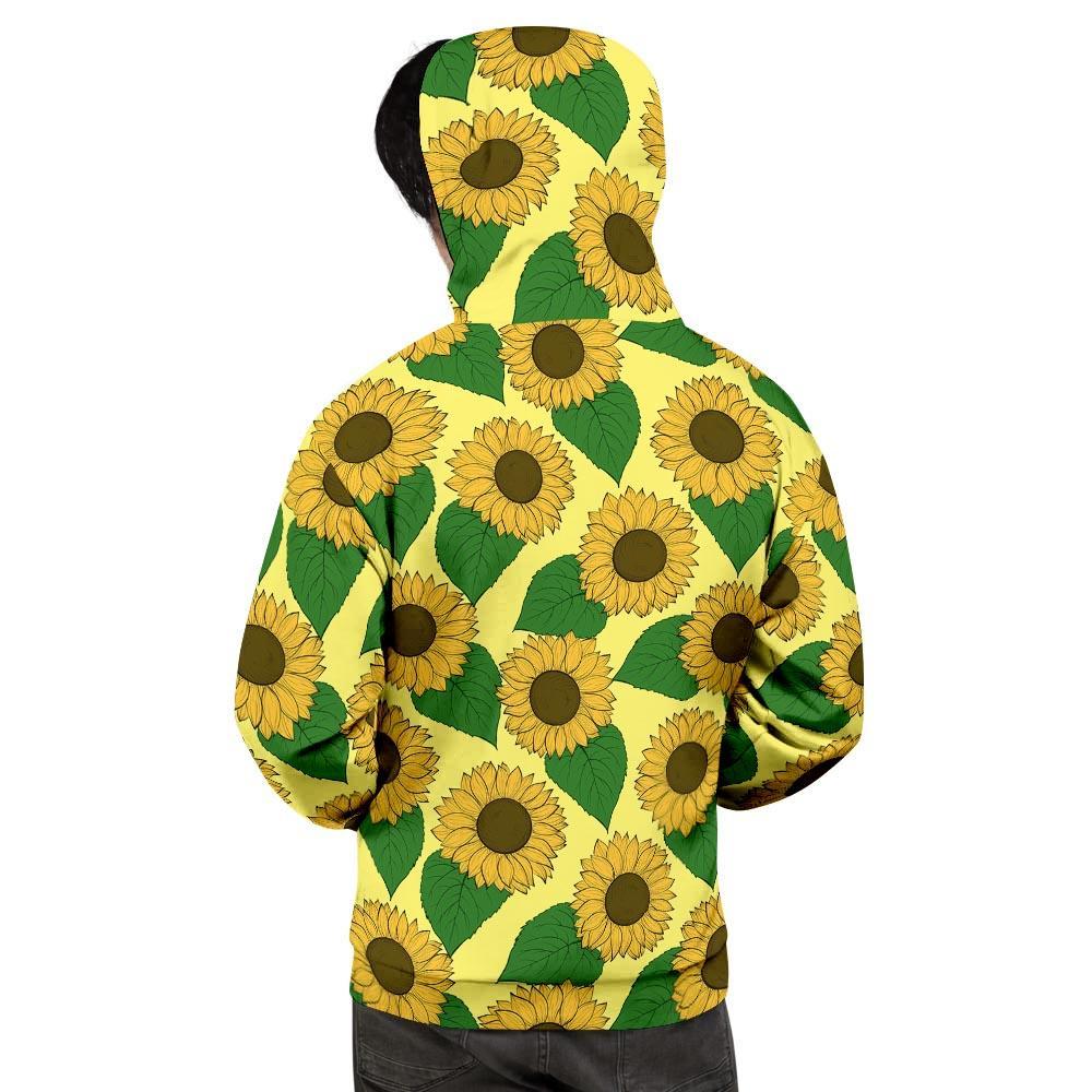 Yellow Sunflower Men's Hoodie-grizzshop