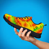 Yellow Tie Dye Men's Sneakers-grizzshop