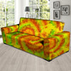 Yellow Tie Dye Sofa Cover-grizzshop