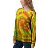 Yellow Tie Dye Women's Sweatshirt-grizzshop