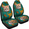 Yellow cat Car Seat Cover-grizzshop