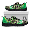 Yggdrasil Moon And Sun Print Black Sneaker-grizzshop