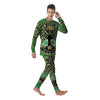 Yggdrasil Moon And Sun Print Men's Pajamas-grizzshop