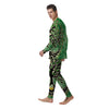 Yggdrasil Moon And Sun Print Men's Pajamas-grizzshop