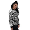 Yggdrasil Tree Ancient Print Women's Bomber Jacket-grizzshop