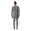 Yin Yang Black And White Cat Sleep Print Pattern Men's Pajamas-grizzshop