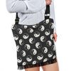 Yin Yang Black Pattern Print Crossbody bags-grizzshop