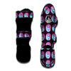 Yin Yang Blue And Purple Print Muay Thai Shin Guards-grizzshop