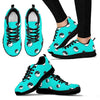 Yin Yang Blue Pattern Print Sneaker Shoes For Men Women-grizzshop