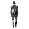 Yin Yang Dragon And Tiger Print Men's Pajamas-grizzshop