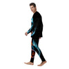 Yin Yang Flaming Print Men's Pajamas-grizzshop