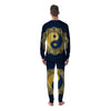 Yin Yang Gold Mandala Print Men's Pajamas-grizzshop