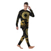 Yin Yang Moon And Sun Print Men's Pajamas-grizzshop