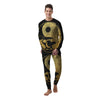 Yin Yang Moon And Sun Print Men's Pajamas-grizzshop