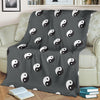 Yin Yang Pattern Print Blanket-grizzshop