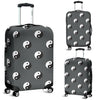 Yin Yang Pattern Print Luggage Cover Protector-grizzshop