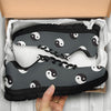 Yin Yang Pattern Print Sneaker Shoes For Men Women-grizzshop