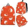 Yin Yang Print Pattern Backpack-grizzshop
