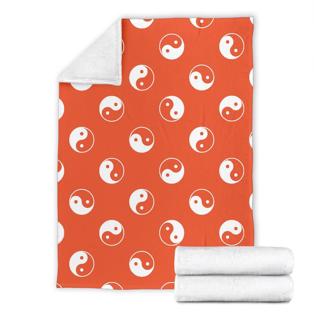 Yin Yang Print Pattern Blanket-grizzshop