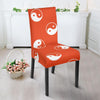 Yin Yang Print Pattern Chair Cover-grizzshop