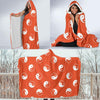 Yin Yang Print Pattern Hooded Blanket-grizzshop