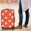 Yin Yang Print Pattern Luggage Cover Protector-grizzshop