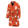 Yin Yang Print Pattern Men Long Robe-grizzshop