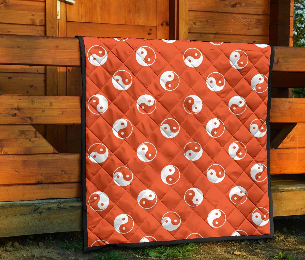 Yin Yang Print Pattern Quilt-grizzshop