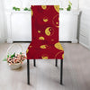 Yin Yang Red Pattern Print Chair Cover-grizzshop