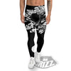 Yin Yang Roots Print Men's Leggings-grizzshop