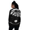 Yin Yang Roots Print Women's Bomber Jacket-grizzshop