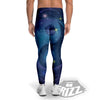 Yin Yang Space Print Men's Leggings-grizzshop