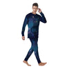 Yin Yang Space Print Men's Pajamas-grizzshop