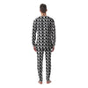 Yin Yang White And Black Print Pattern Men's Pajamas-grizzshop