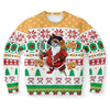 Yo Ho Ho Pirate Santa Ugly Christmas Sweater-grizzshop