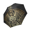 Yoga Elephant Mandala Foldable Umbrella-grizzshop