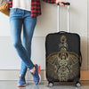 Yoga Elephant Mandala Luggage Cover Protector-grizzshop