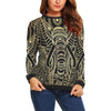 Yoga Elephant Mandala Women Crewneck Sweatshirt-grizzshop