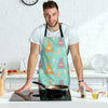 Yoga Meditation Pattern Print Men's Apron-grizzshop