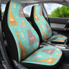 Yoga Meditation Pattern Print Universal Fit Car Seat Covers-grizzshop