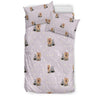 Yorkshire Terrier Dog Puppy Pattern Print Duvet Cover Bedding Set-grizzshop