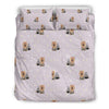 Yorkshire Terrier Dog Puppy Pattern Print Duvet Cover Bedding Set-grizzshop