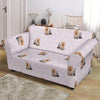 Yorkshire Terrier Dog Puppy Pattern Print Loveseat Cover-grizzshop