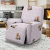 Yorkshire Terrier Dog Puppy Pattern Print Recliner Cover-grizzshop