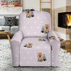 Yorkshire Terrier Dog Puppy Pattern Print Recliner Cover-grizzshop