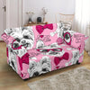Yorkshire Terrier Dog Puppy Print Pattern Loveseat Cover-grizzshop