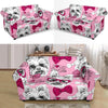 Yorkshire Terrier Dog Puppy Print Pattern Loveseat Cover-grizzshop