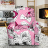 Yorkshire Terrier Dog Puppy Print Pattern Recliner Cover-grizzshop